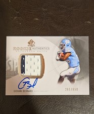 2013 SP Authentic Rookie Authentics Autograph Patch Giovani Bernard #159 /650
