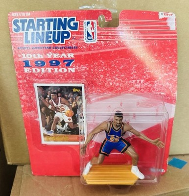 New York Knicks NBA Vintage 1997 Allan Houston Starting Lineup Figure NIB