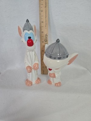Pinky and the Brain Salt & Pepper Shakers 1996 Warner Bros Store Animaniacs