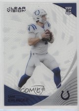 2021 Panini Chronicles Clear Vision Rookies Purple 44/49 Sam Ehlinger 11td