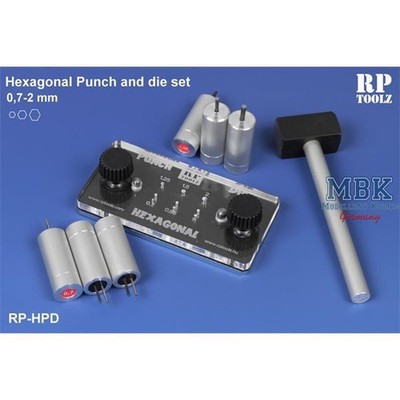 RP TOOLZ RP-HPD Hexagonal Punch and die Set