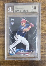 2018 Juan Soto Topps Update Black Flagship 67/67 Rookie #us300 Bgs 9.5 Gem Mint 