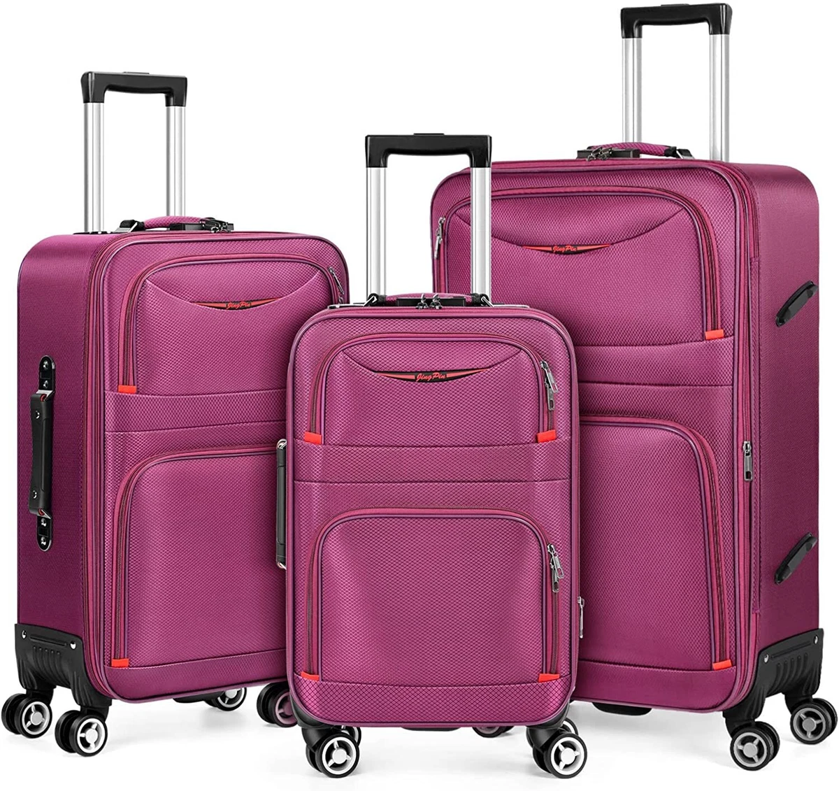 Fabric sales suitcase set