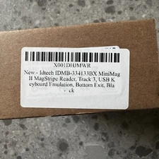ID Tech MiniMag II MagStripe Reader 💳 (USB) IDMB-334133BX - NEW SEALED BOX 📦