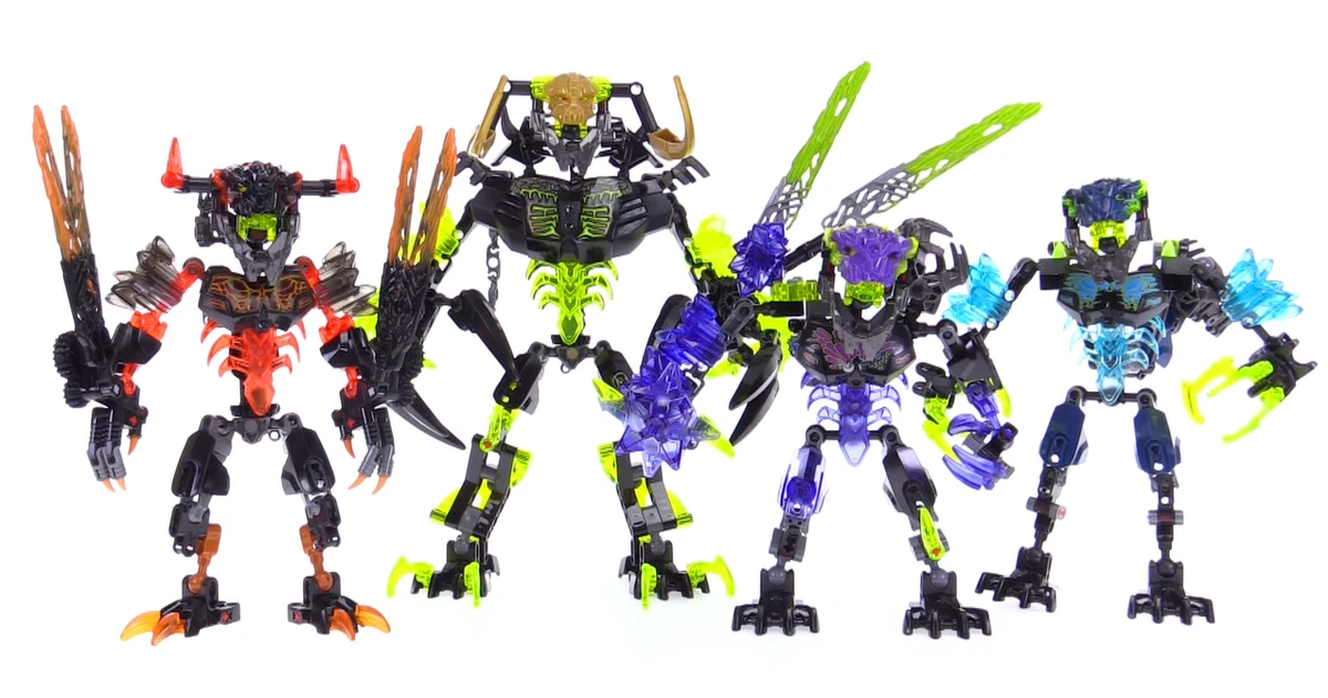 Bionicle 2016 Villain Ultimate Collection Complete Set All pieces