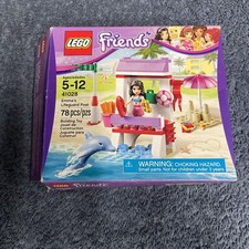 LEGO Friends 41028 Emma’s Lifeguard Post 100% Complete W/Box & Instructions 