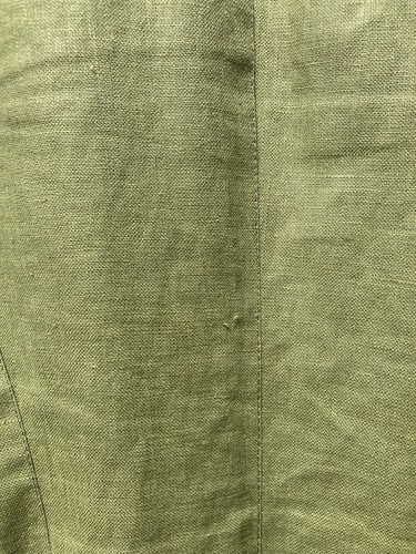 WEE WINNIE MAGEE COAT LADIES PETITE GREEN IRISH LINEN SMALL 38 CHEST RAINCOAT - Picture 12 of 16