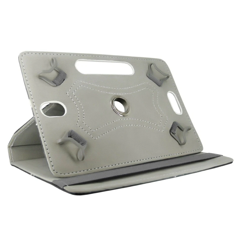 Universal Folio Flip Leather Case Cover For Android Tablet 7" 8" 9" 10" inch Tab - Image 3 of 4