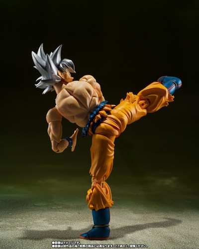 BANDAI S.H.FIGUARTS DRAGON BALL SUPER SON GOKU EDICIÓN ULTRA INSTINT TOYOTAROU - Imagen 9 de 12