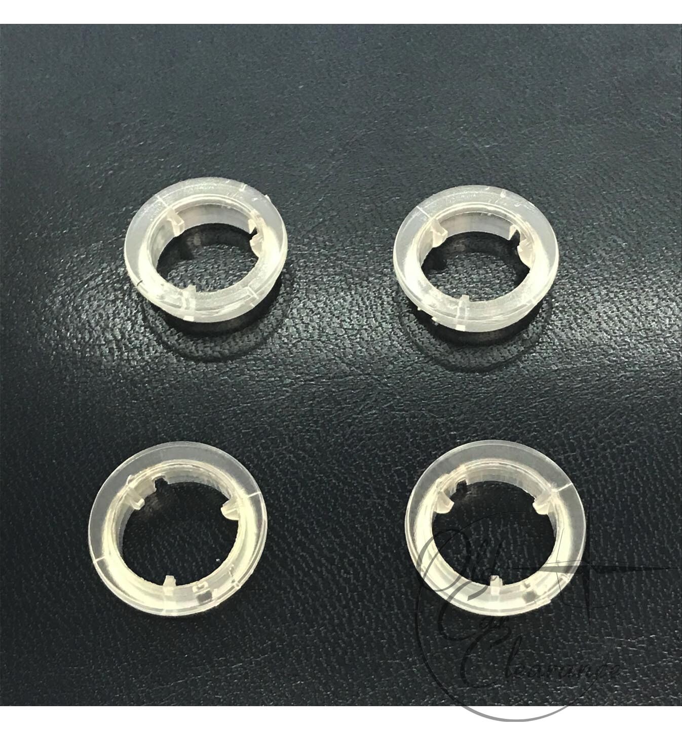 19611965 Lincoln Continental Door Lock Knob Grommet Clear, SET