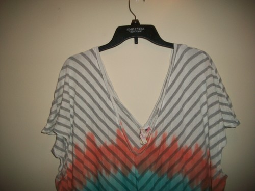 Pink Lotus Movement over-sized cotton yoga top size M/L NWT - Picture 3 of 6