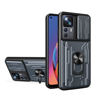 For Xiaomi Poco F4 GT X5 Pro Luxury Duty Shockproof Kickstand Hard Slim Cover