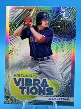 2022 Bowman Virtuosic Vibrations Blaze Jordan Boston Red Sox #VV-10