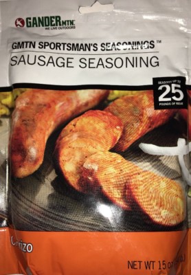 Gander Mountain Sportsman's Seasoning Sausage Seasoning Chorizo Style 15oz NEW