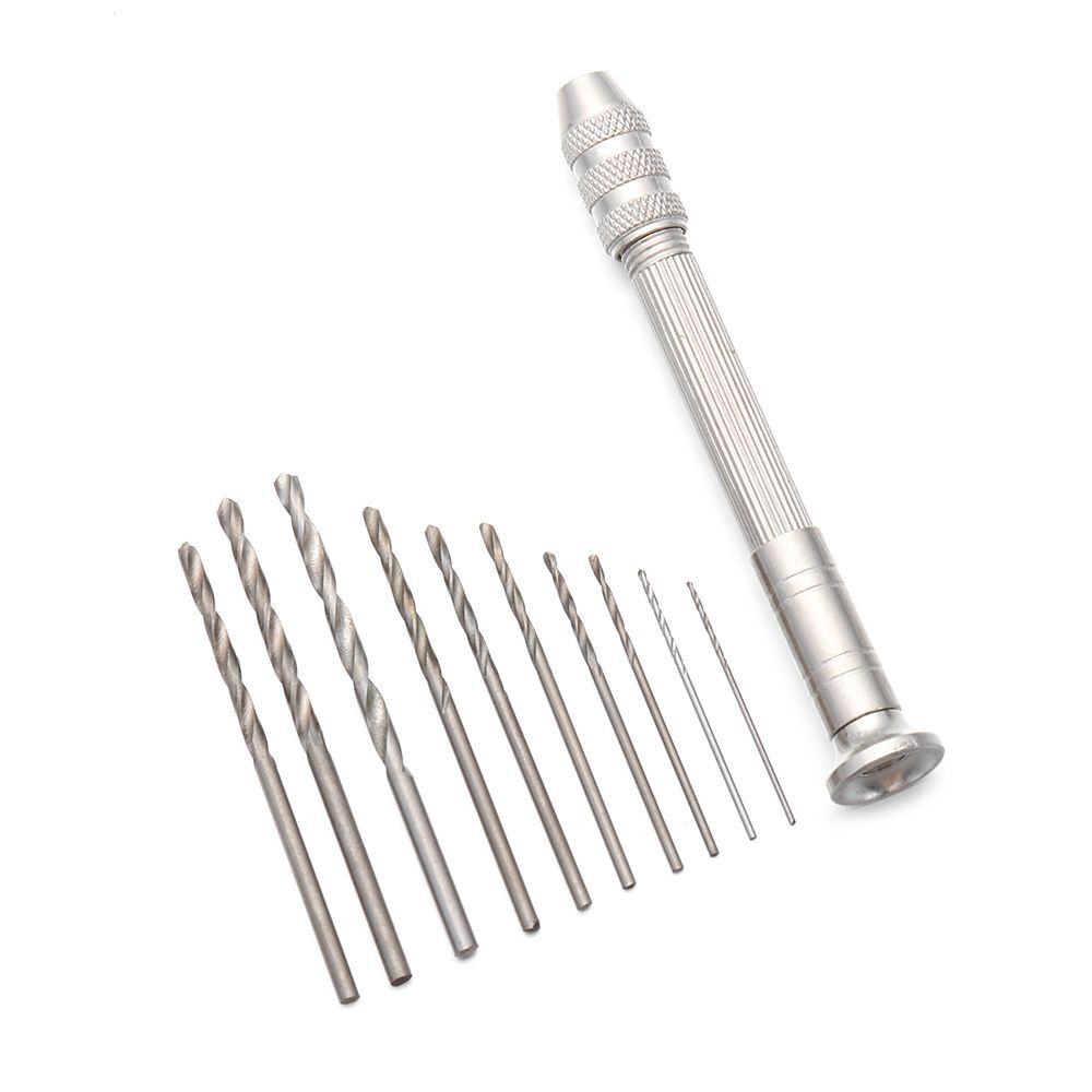 Wood Walnut Horn Mini Twsit Chuck Drilling Aluminum Manual Hand Drill