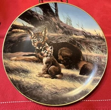 1989 W.S. George “The Red Wolf” The Endangered Species W/COA NIB Free Shipping