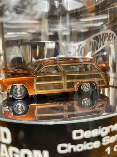 2004 Showcase Hot Wheels: Designer's Choice '49 FORD STATION WAGON 1/4 Orange MT