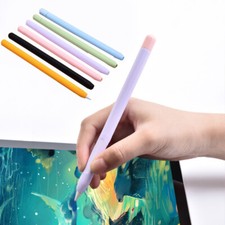 For Apple Pencil 1st 2nd Gen Silicone Grip Case Sleeve Soft Cover Holder iPad 