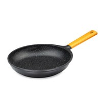 Bratpfanne Aluguss 28 Cm Edler Echtholz-Griff Antihaftbeschichtet