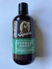 Dr. Squatch Mens Natural Shampoo, Cypress Coast, 8 oz