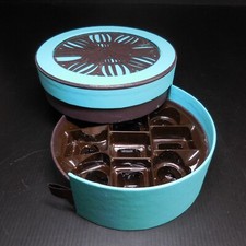 Empty box chocolate JEFF from BRUGES Belgium vintage design art deco N6974