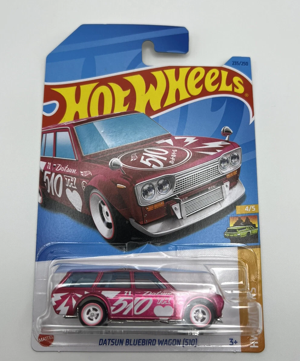 Hot Wheels 2023 Super Treasure Hunt - ‘71 Datsun Wagon 510 - Carded P Case