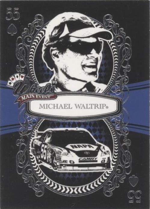 2009 Wheels Main Event - Michael Waltrip #30 - 1 of 1