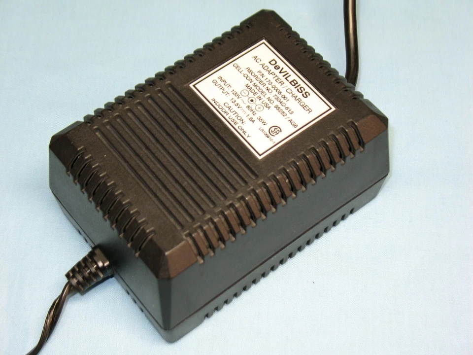 CARGADOR ADAPTADOR AC DEVILBISS ~ # 170-0005-0001 ~~~~ CEL C0N Foto 3 de 4