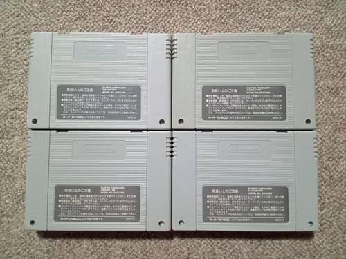 Lot of 4 Super Mario Collection Kirby Bowl Nintendo SFC Super Famicom SNES Japan - Picture 7 of 21