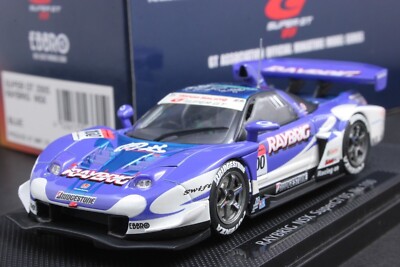 EBBRO 43691 1:43 SCALE 2005 RAYBRIG HONDA NSX SUPER GT 500 NO. 100