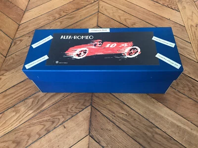 Copie de la première Boîte pour Alfa Roméo P2 jouets CIJ fin de série M. LEVEQUE
