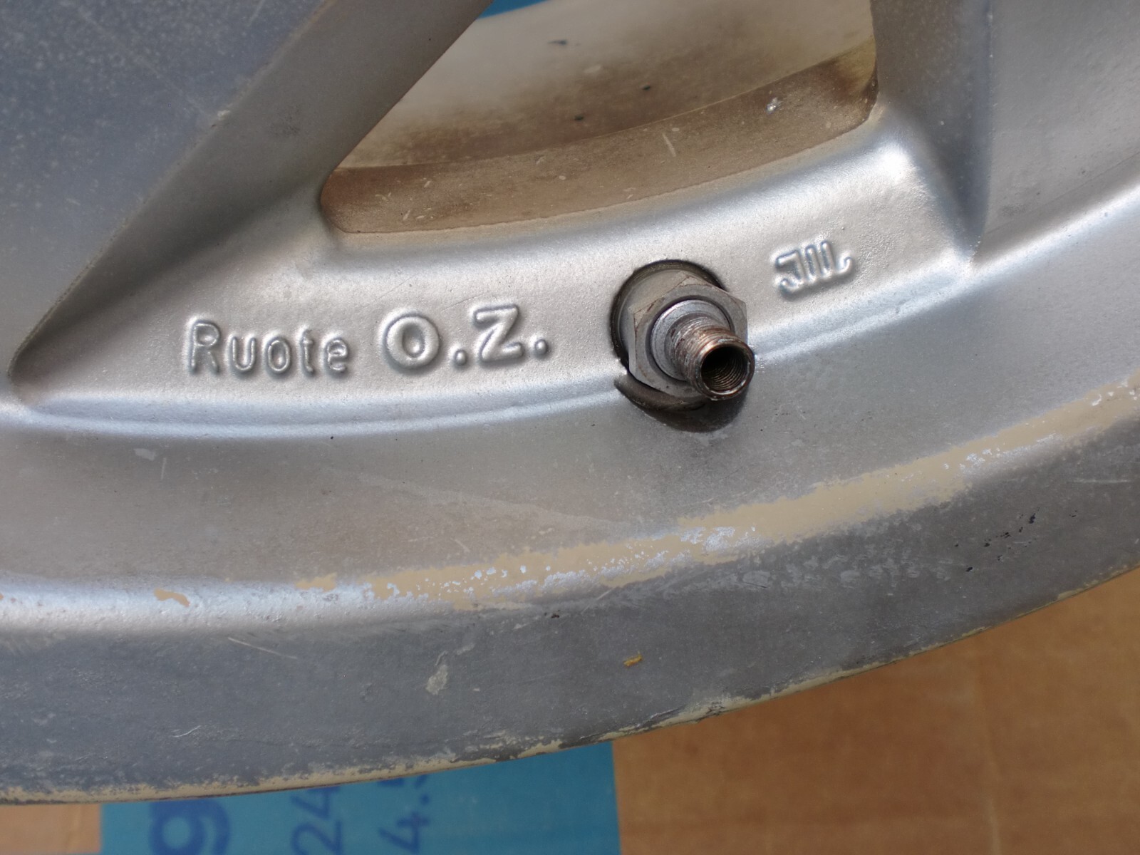 GENUINE 1988 LOTUS ESPRIT TURBO O.Z. WHEEL 15X7 original from factory OEM