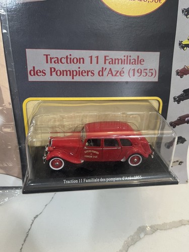 1:43 Diecast 1955 Citroen Traction 11 Fire Truck Original Store Display - Picture 3 of 4