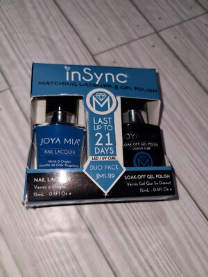 JOYA MIA InSync Perfect Matching Gel and Nail Polish Lacquer Duo