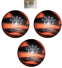 EPCO Duckpin- Cobra Pro Rubber - Orange  & Black (with engraving)