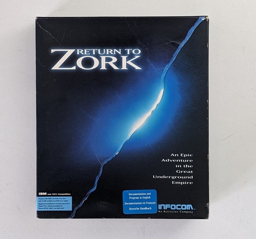 Return to Zork - Disco Infocom Vintage 3,5" Avventura PC - 1993 - Foto 2 di 14