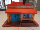 Vintage Fisher Price Little People  #934 Western Town - 1982