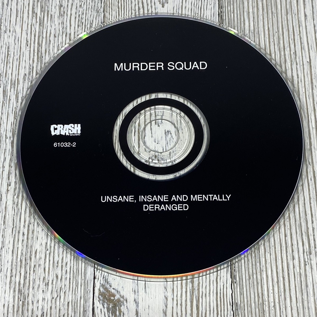 Murder Squad,Unsane Insane & Mentally Deranged, - (Compact Disc