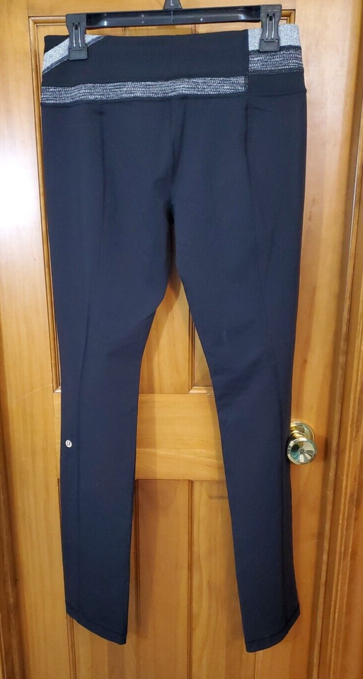 Lululemon Black Women's Yoga Pants Leggings Size 8* eBay