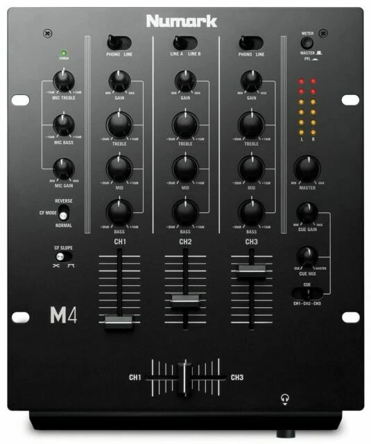 Mezcladores Numark para DJ y espectáculos