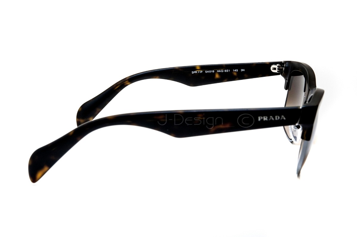 Prada SPR11P HAQ-6S1 Dark Tortoise size 54/19/145 Gradient