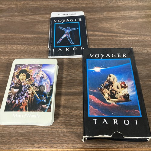 Vintage 1986 VOYAGER TAROT Deck of Cards & Instructions Missing 3 cards