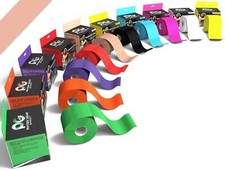 Physix Gear Kinesiologie-Tapes mit medizinischem Kleber 5cm x 5m