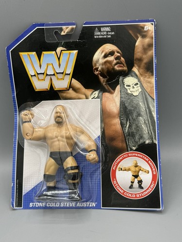 WWE Mattel Retro Stone Cold Steve Austin See Descr...