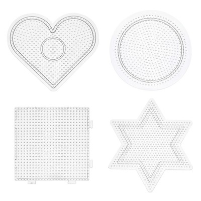 4 Pcs Diy Sicherung Wulst Kunststoff Perlen Boards Melty Perlen Pegboards
