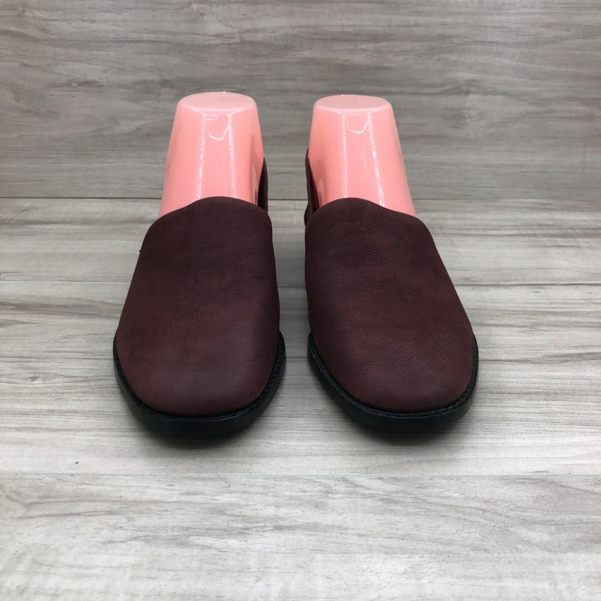 Clarks 8.5 Womens Burgandy Lightweight Ultimate Comfort. Loafers .  See Pics. Clarks Collection Leather Loafers - Sharon Pace - QVC.com main image 4