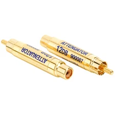 Harrison Labs 12 dB RCA Line Level Attenuator Pair