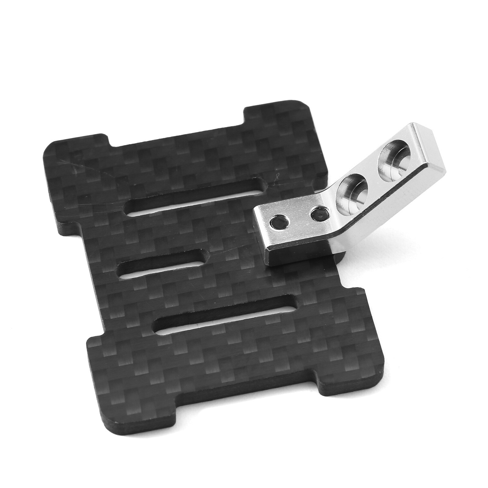 Carbon Fiber ESC Mount Plate Holder For TAMIYA 1/10 BB01 Off-Road RC Car Parts