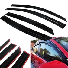 For 2016-2021 Honda Civic 10th Gen Sedan Mugen Style Window Visor Rain Guards