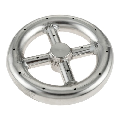 Universal Fire Pit Burning Ring 6 Inch Size for Natural Gas Propane Outdoor BBQ - Picture 5 of 9
